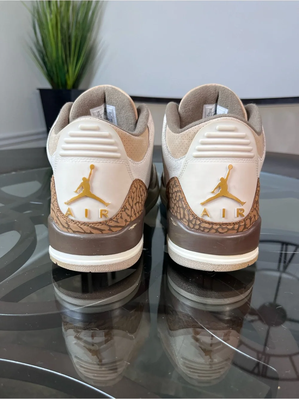 Nike Air Jordan 3 Retro Palomino Tan/Brown Sneaker Shoes Men's Sz 12